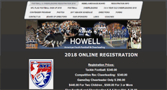Desktop Screenshot of howell-ayfc.org
